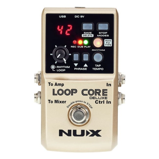 Ģitāru efektu pedālis Nux Loop Core Deluxe