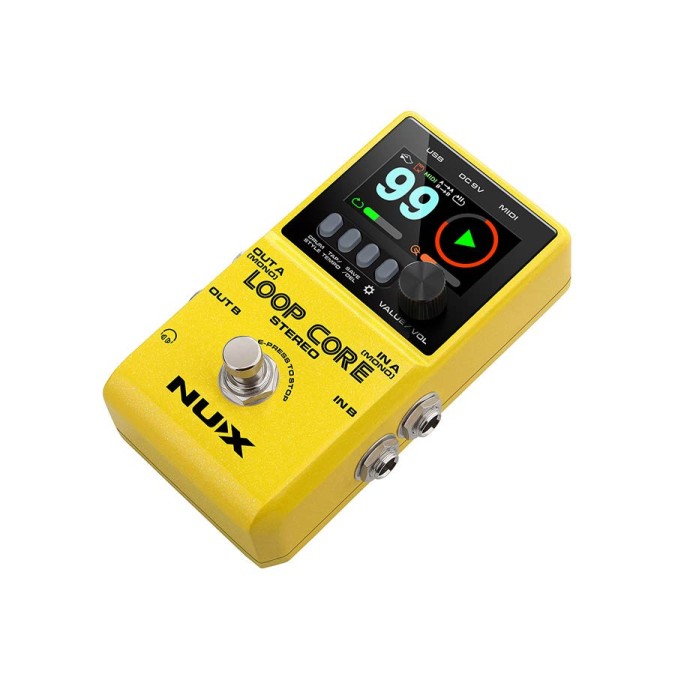 Ģitāru efektu pedālis Nux Loop Core Stereo Ģitāru efektu pedālis Nux Loop Core Stereo