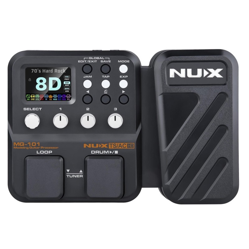 Ģitāras efektu procesors Nux MG-101 Ģitāras efektu procesors Nux MG-101
