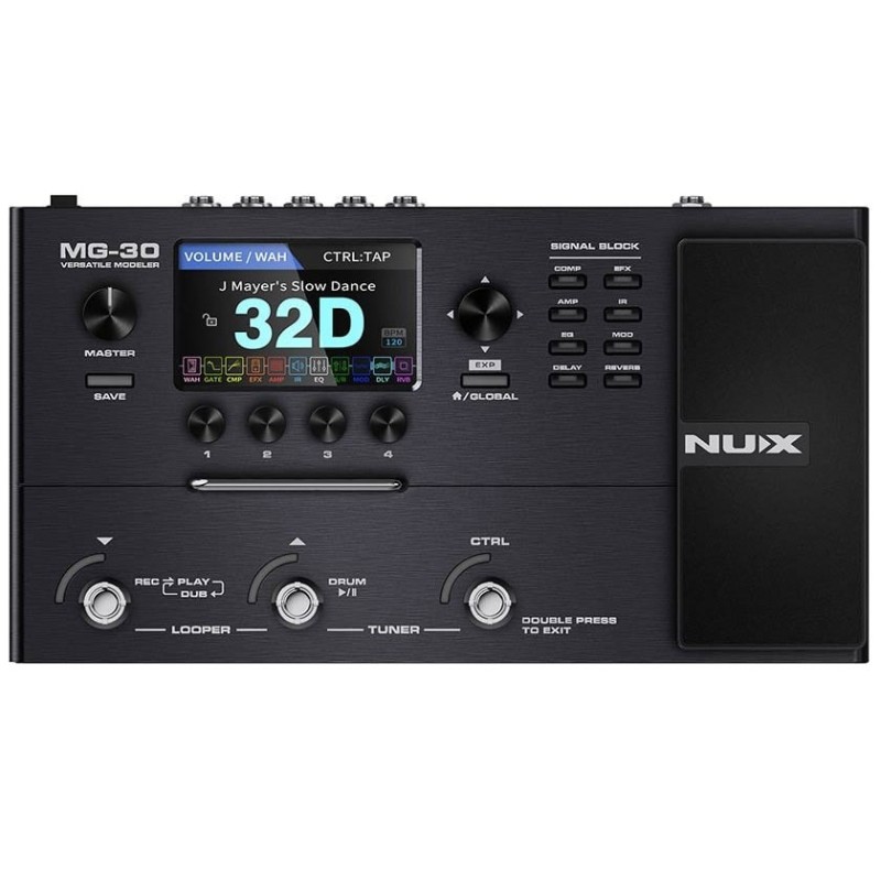Ģitāras efektu procesors Nux MG-30 Ģitāras efektu procesors Nux MG-30