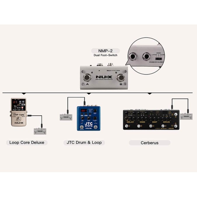 Nux Footswitch NMP-2 Nux Footswitch NMP-2