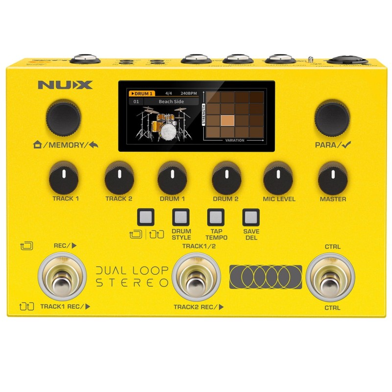 Looper pedālis Nux Dual Loop Stereo