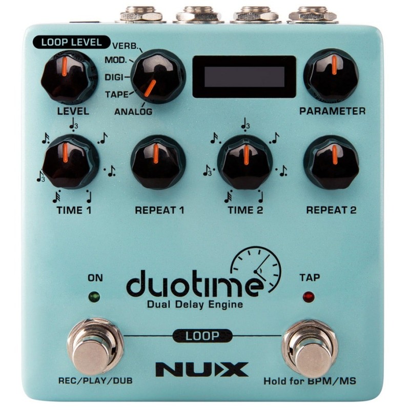 NUX Delay pedālis Duotime NDD-6 NUX Delay pedālis Duotime NDD-6