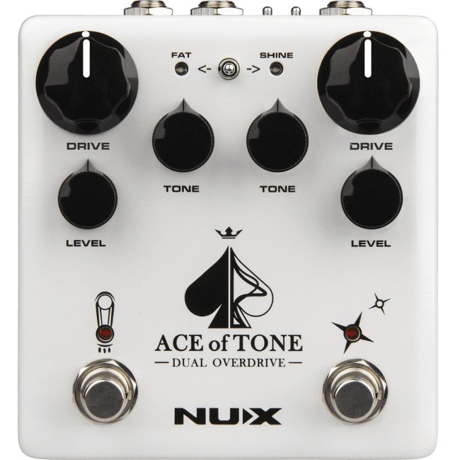 NUX Overdrive pedālis Ace of Tone NUX Overdrive pedālis Ace of Tone