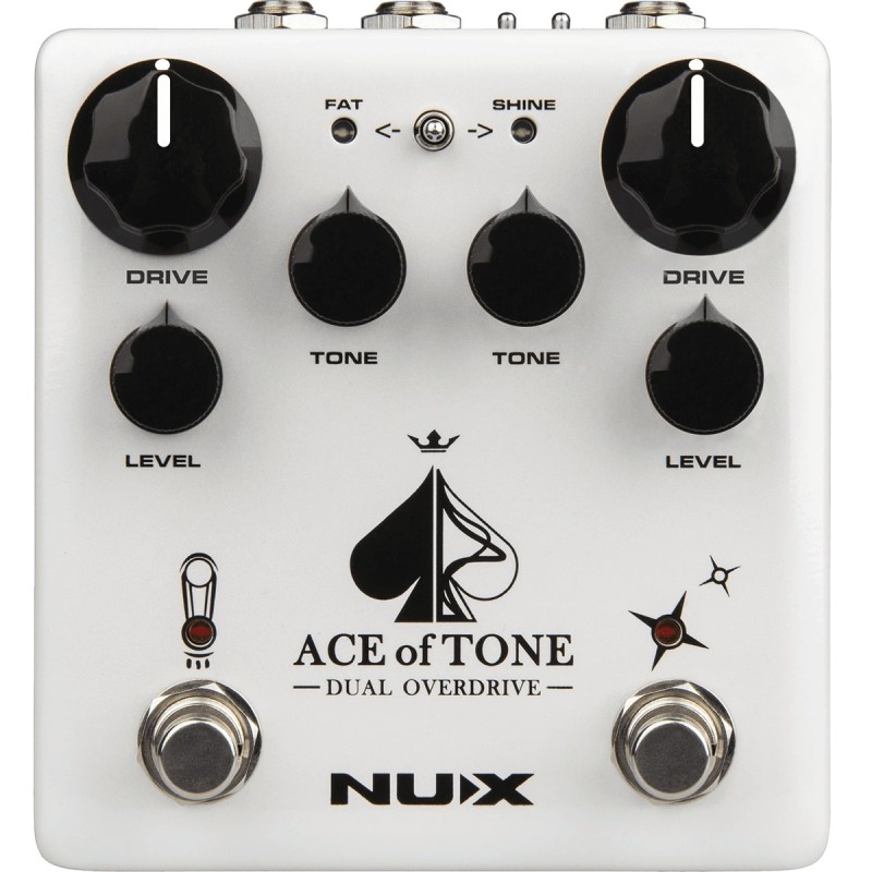 NUX Overdrive pedālis Ace of Tone NUX Overdrive pedālis Ace of Tone