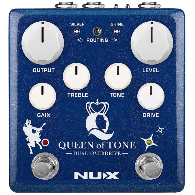 NUX Overdrive pedālis Queen of Tone NUX Overdrive pedālis Queen of Tone