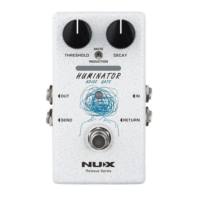 Noise gate pedālis Nux Huminator NRN-1 Noise gate pedālis Nux Huminator NRN-1