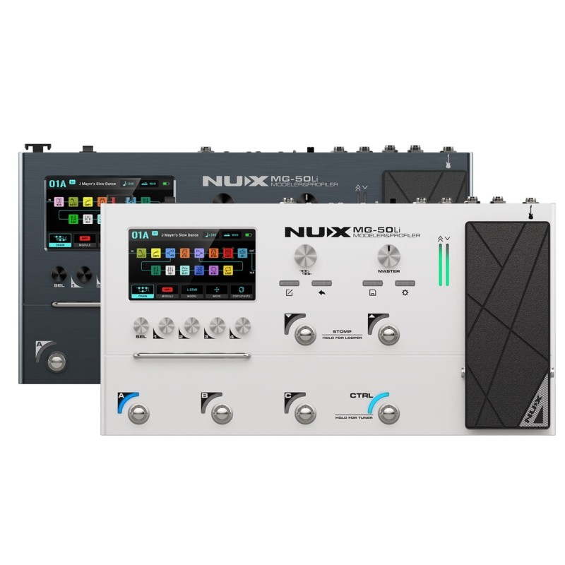 Multi-efektu procesors Nux MG-50Li-WH