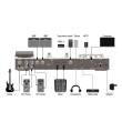 Multi-efektu procesors Nux MG-50Li-BK Multi-efektu procesors Nux MG-50Li-BK