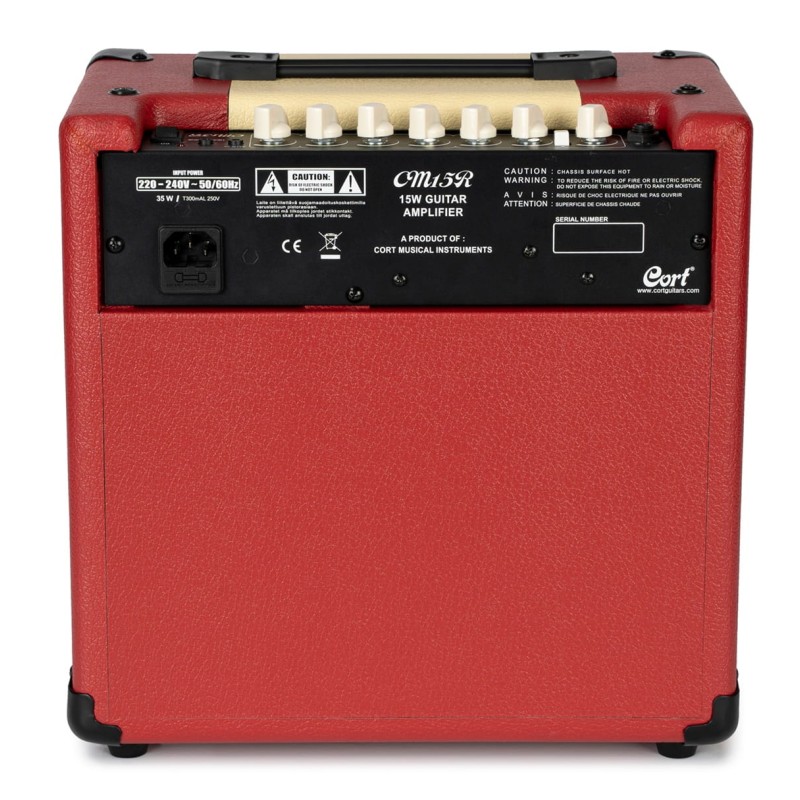 Elektriskās ģitāras pastiprinātājs Cort CM15R-DR