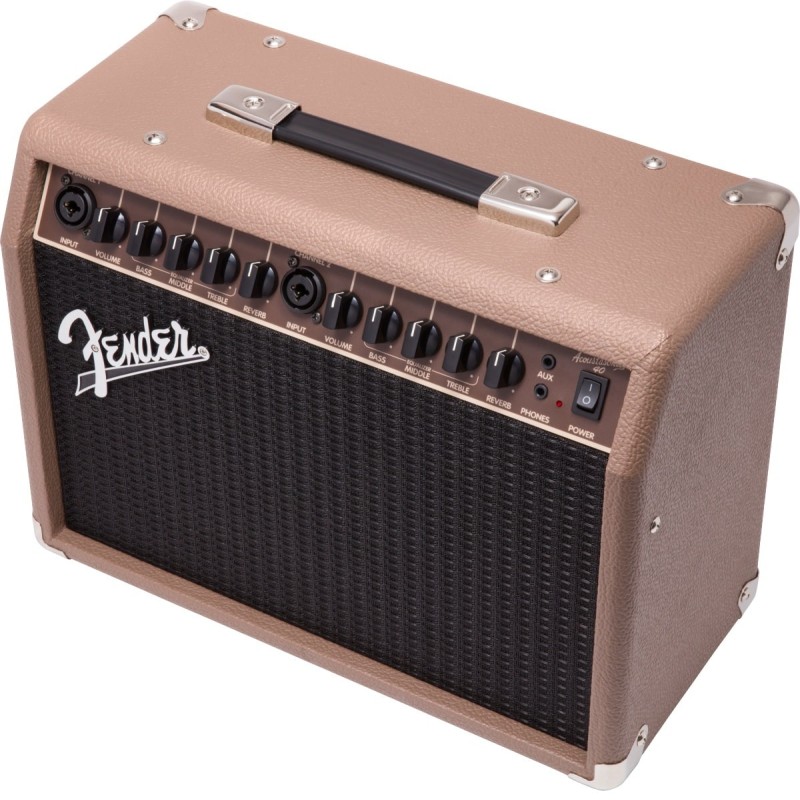 Akustiskās ģitāras pastiprinātājs Fender Acoustasonic 40 Akustiskās ģitāras pastiprinātājs Fender Acoustasonic 40