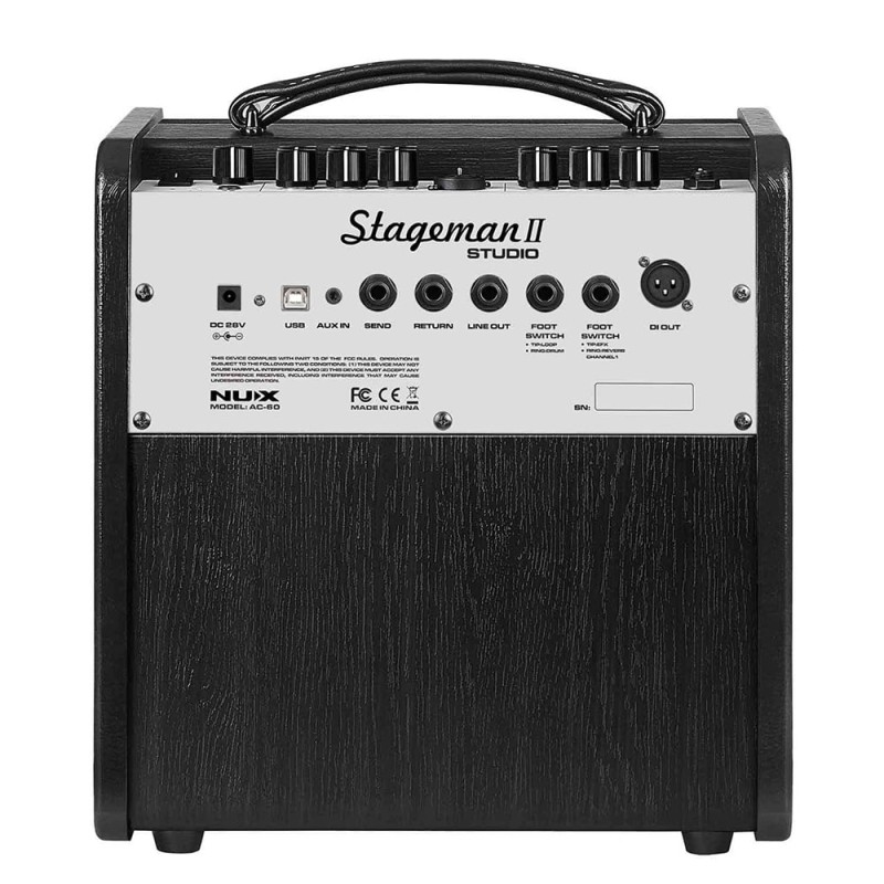 Ģitāras pastiprinātājs Nux Stageman II AC-60 Ģitāras pastiprinātājs Nux Stageman II AC-60