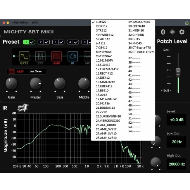 Ģitāras pastiprinātājs Nux Mighty-8BT MKII