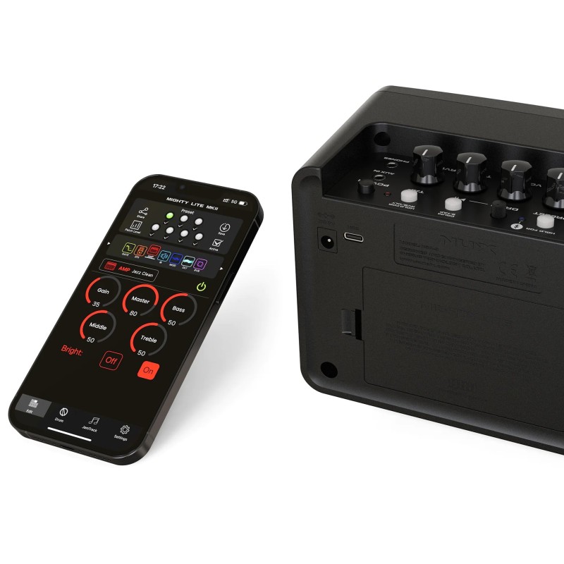Ģitāras pastiprinātājs Nux Mighty Lite BT MKII Ģitāras pastiprinātājs Nux Mighty Lite BT MKII
