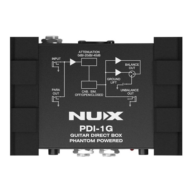 Ģitāras Direct Box Nux PDI-1G