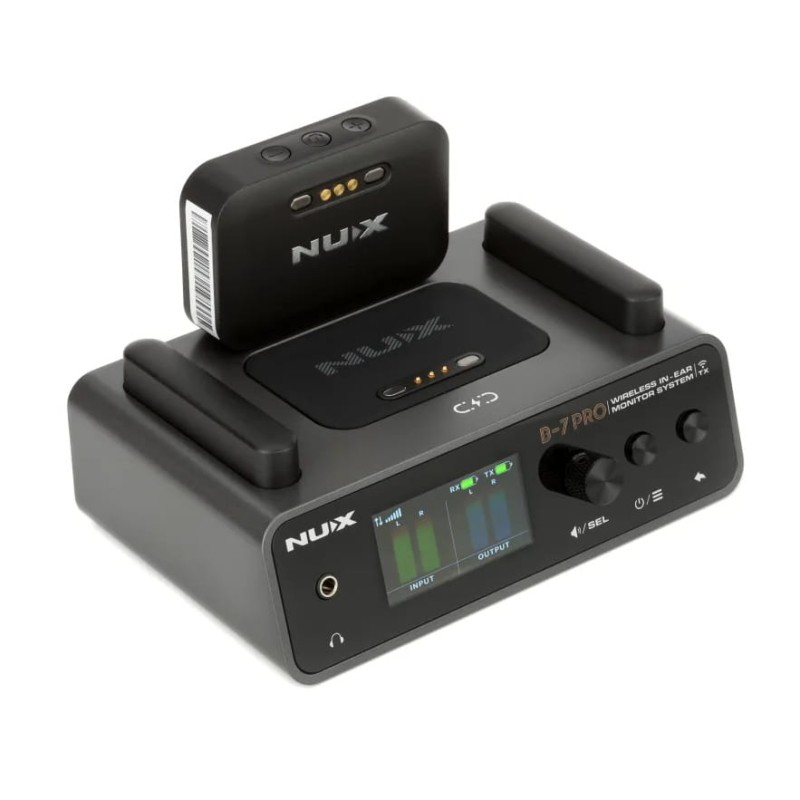 Bezvadu ausu monitora sistēma Nux B-7Pro 