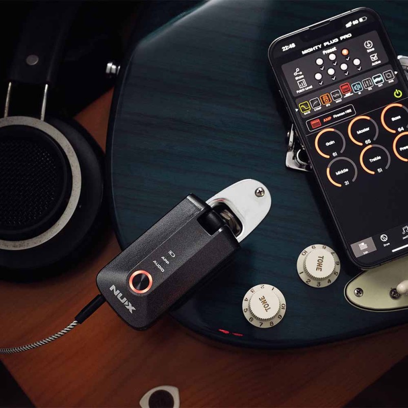 Ģitāras pastiprinātājs Nux MP-3 Mighty Plug Pro Ģitāras pastiprinātājs Nux MP-3 Mighty Plug Pro