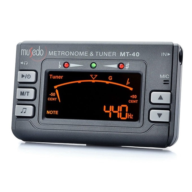 Hromatiskais skaņotājs un metronoms MT-40 Hromatiskais skaņotājs un metronoms MT-40