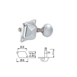 Akustiskās ģitāras stīgu novilcēji Dr.Parts AMH3003-CR Akustiskās ģitāras stīgu novilcēji Dr.Parts AMH3003-CR