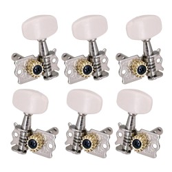 Ģitāras stīgu spriegotāji FTSK-3R3L-WH (3+3) Ģitāras stīgu spriegotāji FTSK-3R3L-WH (3+3)