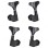 Basģitāras stīgu spriegotāji Kera Audio QFB-4P-BA-BK (2+2)