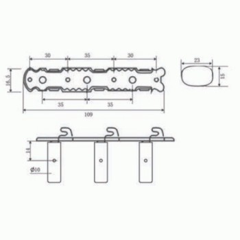 Klasiskās ģitāras stīgu novilcēji CMH0150/CR Klasiskās ģitāras stīgu novilcēji CMH0150/CR