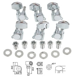 Ģitāras stīgu novilcēji Dr.Parts AMH7001-CR Ģitāras stīgu novilcēji Dr.Parts AMH7001-CR