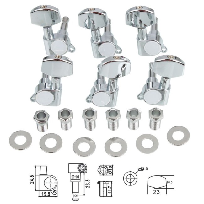 Ģitāras stīgu novilcēji Dr.Parts AMH7001-CR