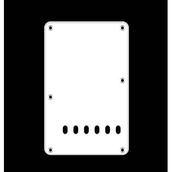 Elektriskās ģitāras aizmugurējā plate BP-113-W