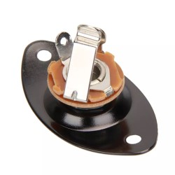 Ģitāras ligzda ar metāla nosegu MS-32-BK Ģitāras ligzda ar metāla nosegu MS-32-BK