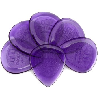 Dunlop mediatori Stubby 2mm (6 gab.) Dunlop mediatori Stubby 2mm (6 gab.)