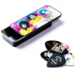 Jimi Hendrix Pick Tins Dunlop JHPT01M (12 pcs.)