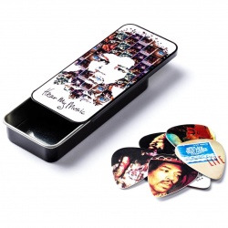 Jimi Hendrix Pick Tins Dunlop JHPT07M (12 pcs.)