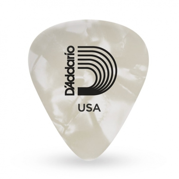 Planet Waves Guitar Pick Classic White Pearl 0.50