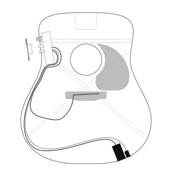 Ģitāras skaņas noņēmējs Richwood EQ-5 Ģitāras skaņas noņēmējs Richwood EQ-5