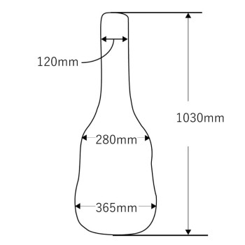 Elektriskās ģitāras soma CNB EB380 Elektriskās ģitāras soma CNB EB380