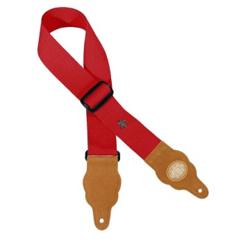 Ģitāras siksna Gaucho GST-100-RD Ģitāras siksna Gaucho GST-100-RD