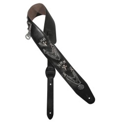 Ģitāras siksna Gaucho GST-286-BK Ģitāras siksna Gaucho GST-286-BK