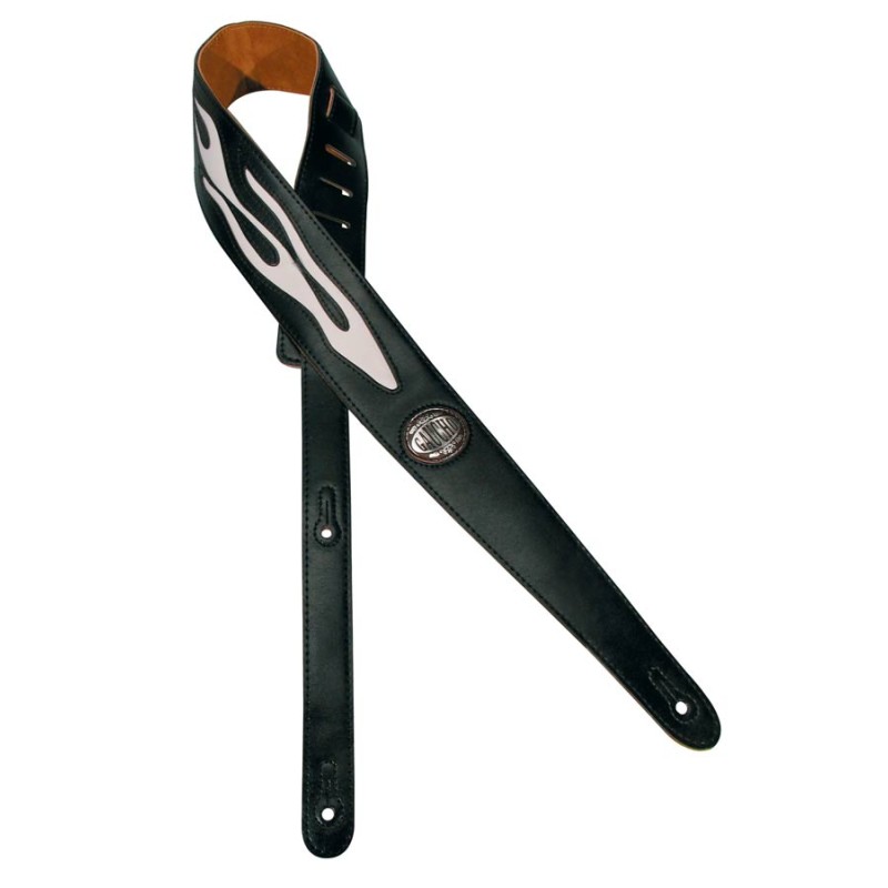 Ģitāras siksna Gaucho GST-542-WH Ģitāras siksna Gaucho GST-542-WH