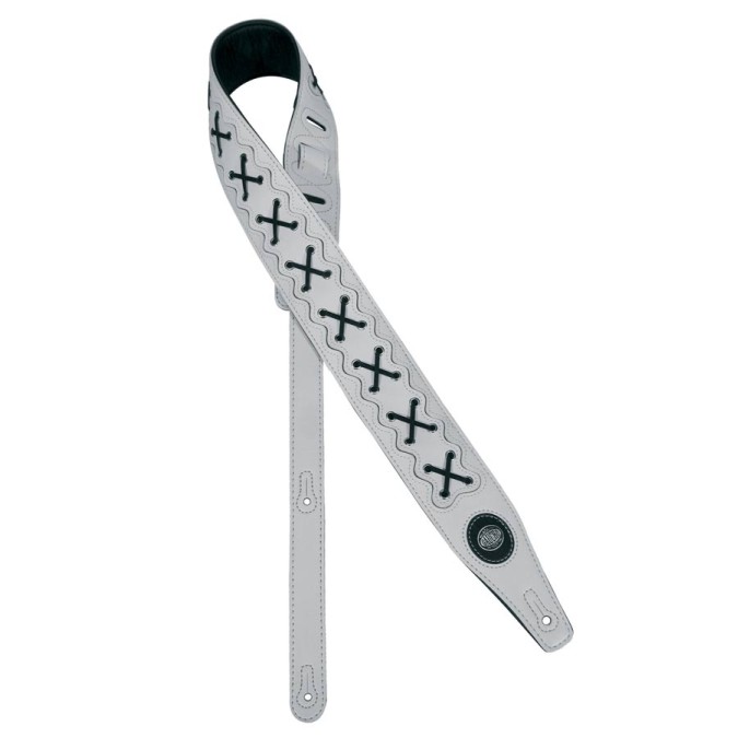 Ģitāras siksna Gaucho GST-648-WH Ģitāras siksna Gaucho GST-648-WH