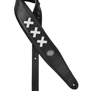 Ģitāras siksna Gaucho GST-605-WH