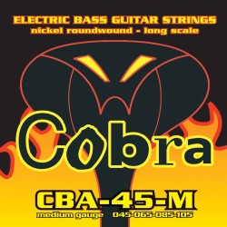 Basģitāras stīgas Cobra CBA-45-M (45-105) Basģitāras stīgas Cobra CBA-45-M (45-105)