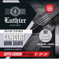 Klasiskās ģitāras stīgas Luthier Super Carbon 101