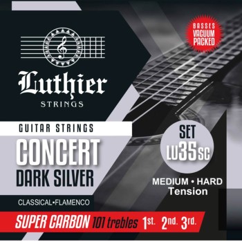 Klasiskās ģitāras stīgas Luthier Super Carbon 101 Klasiskās ģitāras stīgas Luthier Super Carbon 101