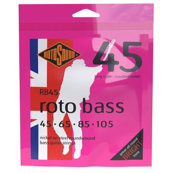Basģitāras stīgas Rotosound RB45 (45-105)