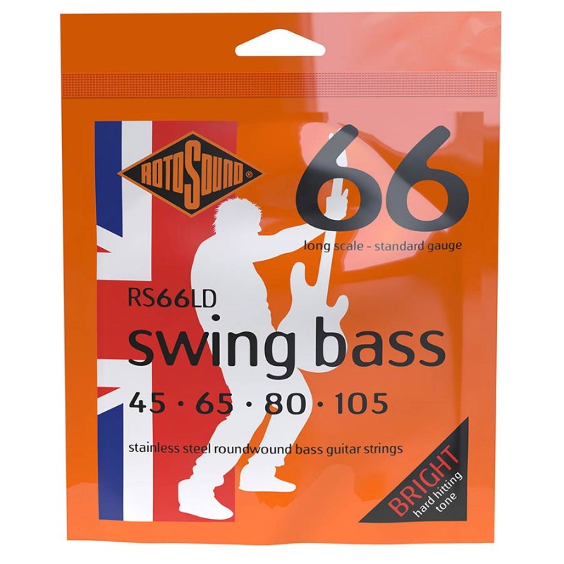 Basģitāras stīgas Rotosound Swing Bass RS66LD (45-105)