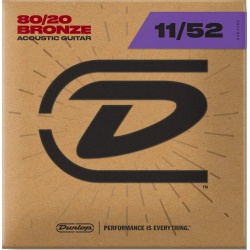 Dunlop Acoustic Guitar Strings DAB1152 (11-52)