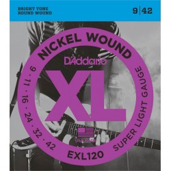 D'Addario Electric Strings EXL120 (09-42)