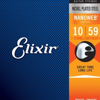 7-stīgu elektriskās ģitāras stīgas Elixir 12074 (10-59) 7-stīgu elektriskās ģitāras stīgas Elixir 12074 (10-59)