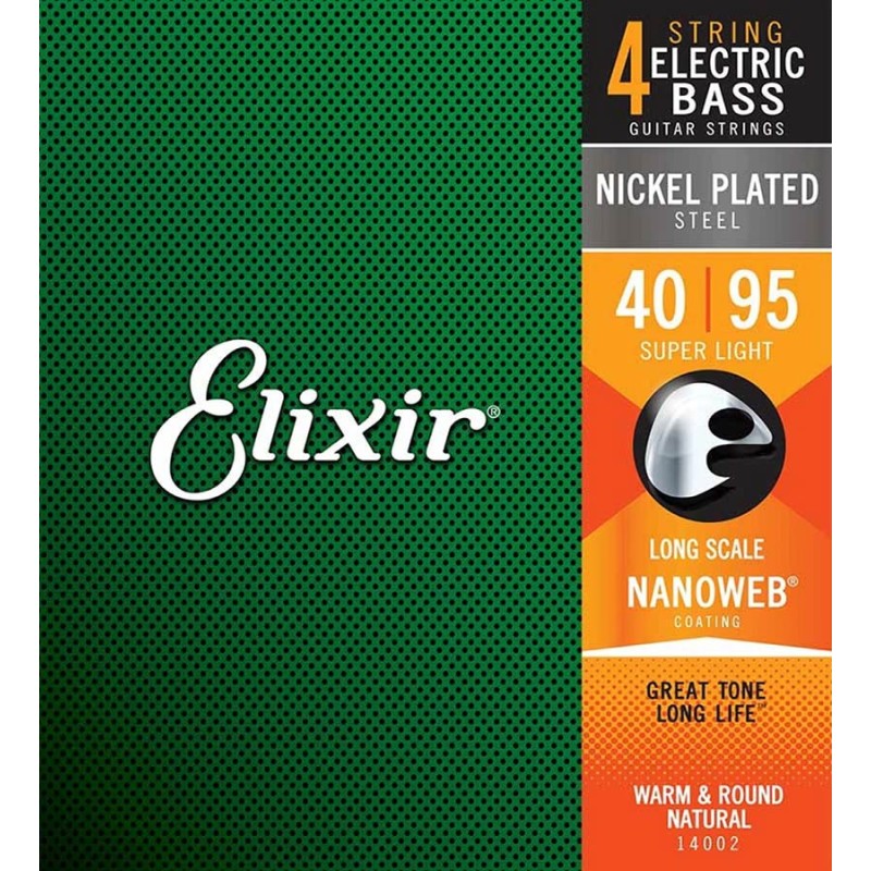 Basģitāras stīgas Elixir 14002 (40-95) Basģitāras stīgas Elixir 14002 (40-95)